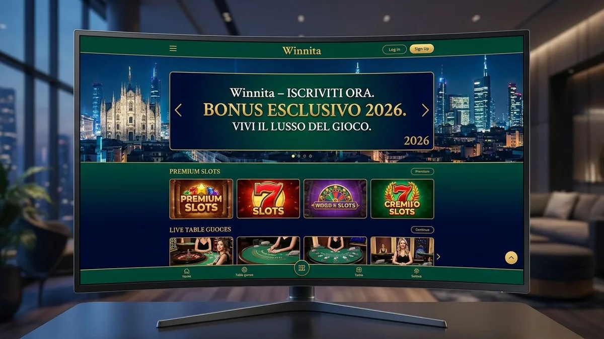 Registrazione con bonus Winnita